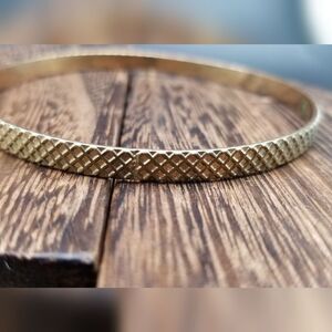 Lattice woven well made cottage core bracelet B834